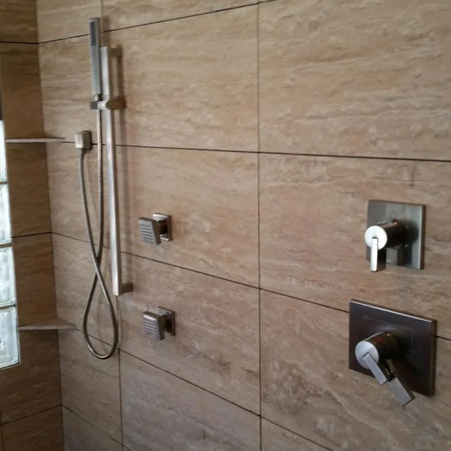 Shower fixture installation for Gas Line Repair in Laurens